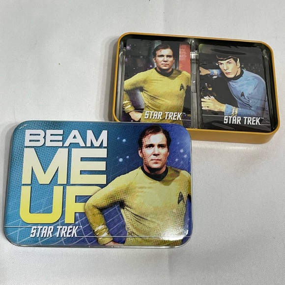 Star Trek Other - Star Trek Beam Me Up Star Trek Playing Cards NEW IN PKG Captain Kirk & Spock